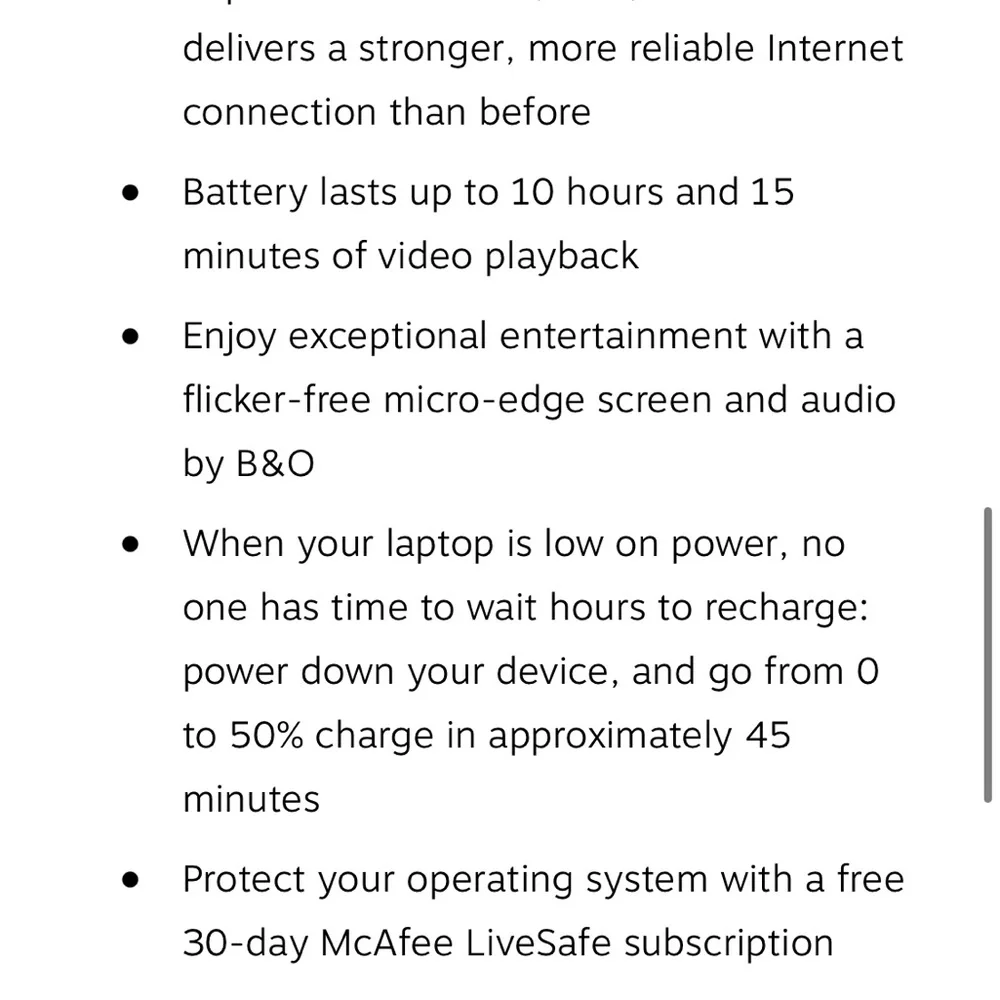 hp pavilion 16.5” laptop